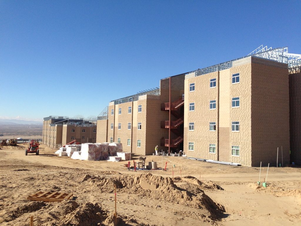 Six 301-room barracks at the 29 Palms Marine Corps base installing ReWater's greywater irrigation systems in 2013.